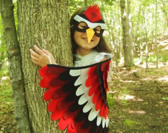 seno Primero Contagioso Cómo hacer un disfraz de pájaro - Blog de Muchas Telas