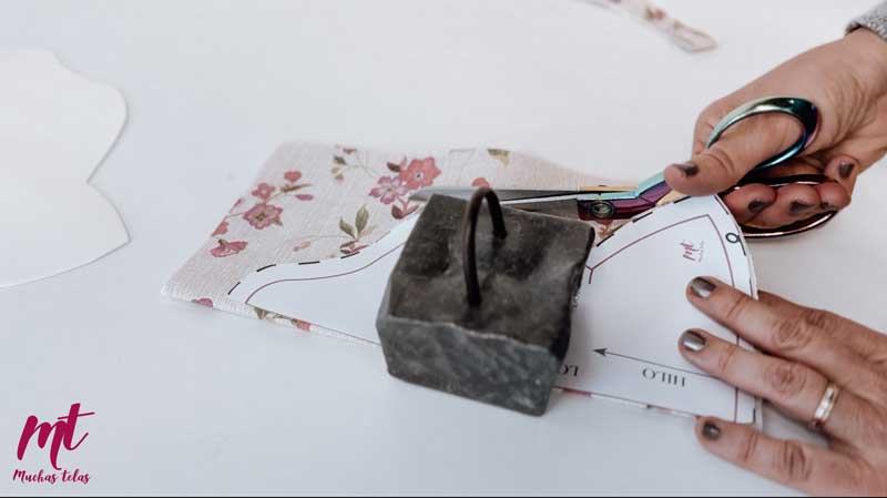 cortar piezas funda gafas tutorial